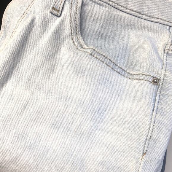 Levi’s 721 High Rise Skinny Distressed Light Wash Denim Jeans Size 28 - Picture 16 of 16